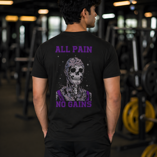 All Pain No Gains T-Shirt For Man