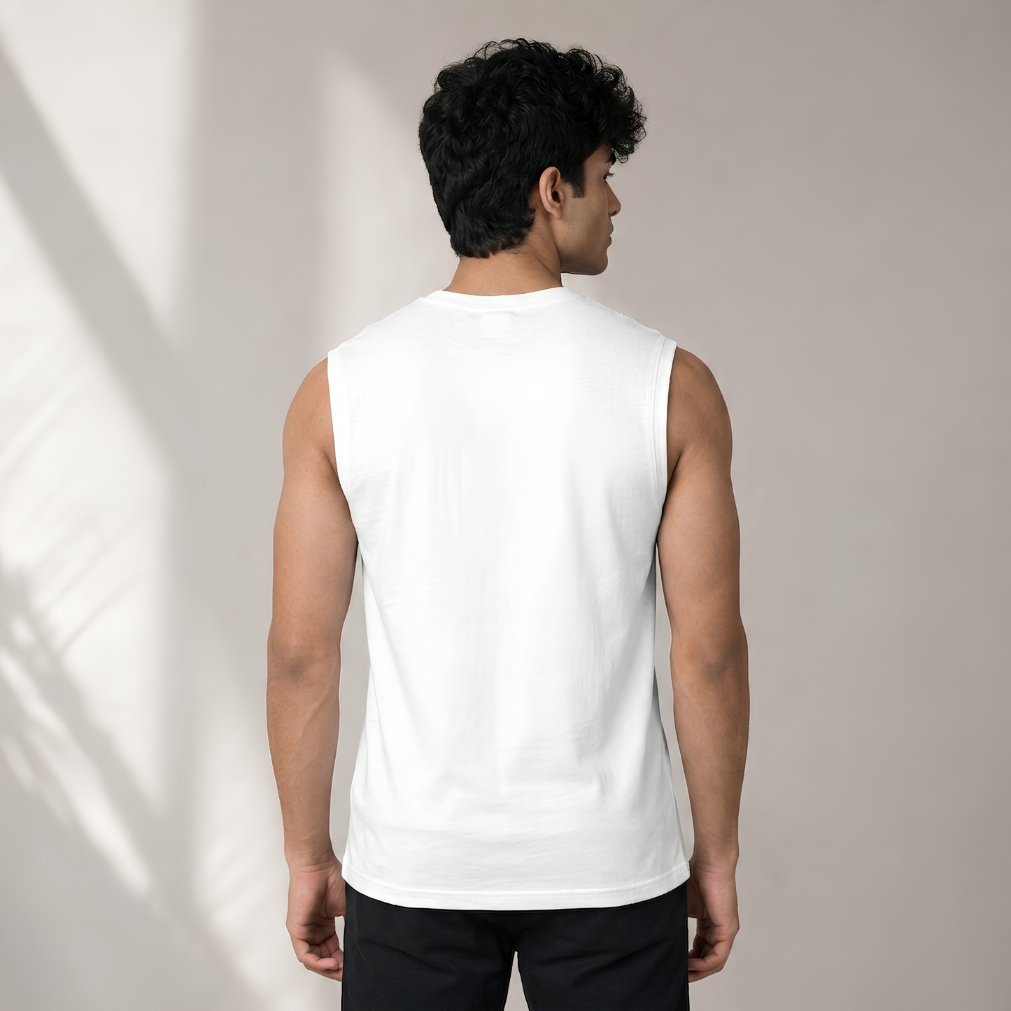 UFC Gym Sleevesless Tank Tops White