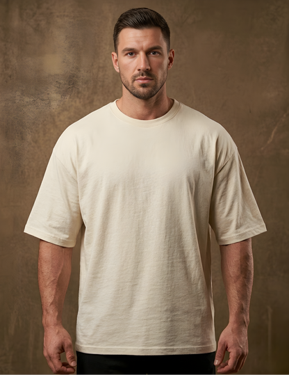 Barbell Demon Oversized T-shirt Off White