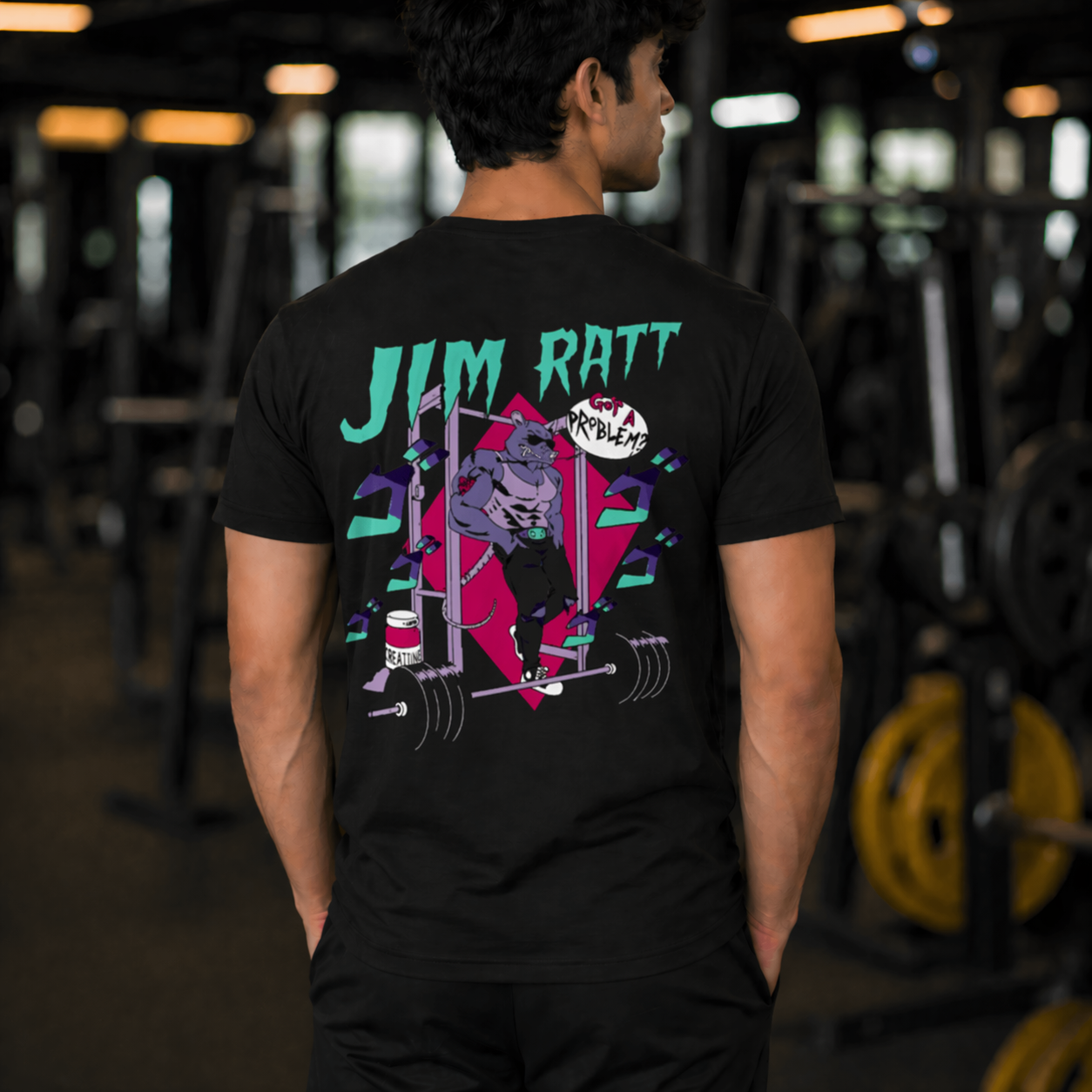Jim Ratt Printed T-Shirt For Man