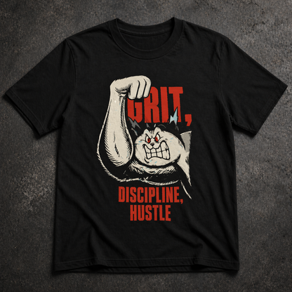 Discipline Hustle Oversized T-Shirt