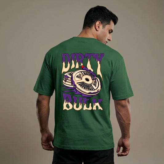 Dirty Bulk Oversized T-Shirt Green