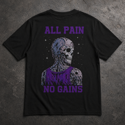 All Pain No Gains T-Shirt For Man