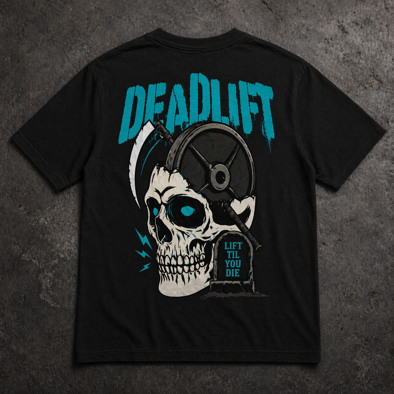 Deadlift Printed T-Shirt For Man