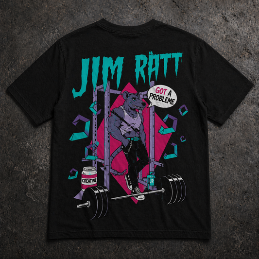 Jim Ratt Printed T-Shirt For Man
