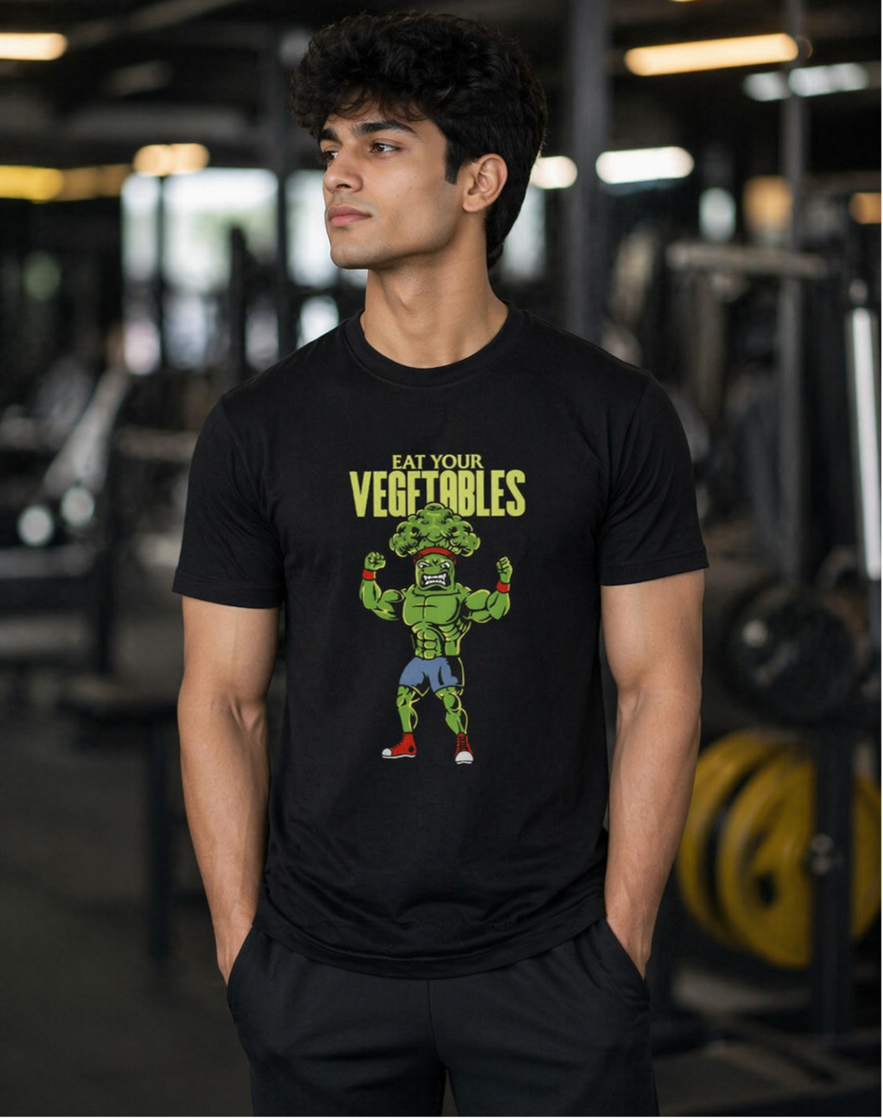 Eat Your Vegetables T-Shirt For Man