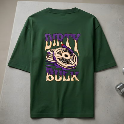 Dirty Bulk Oversized T-Shirt Green