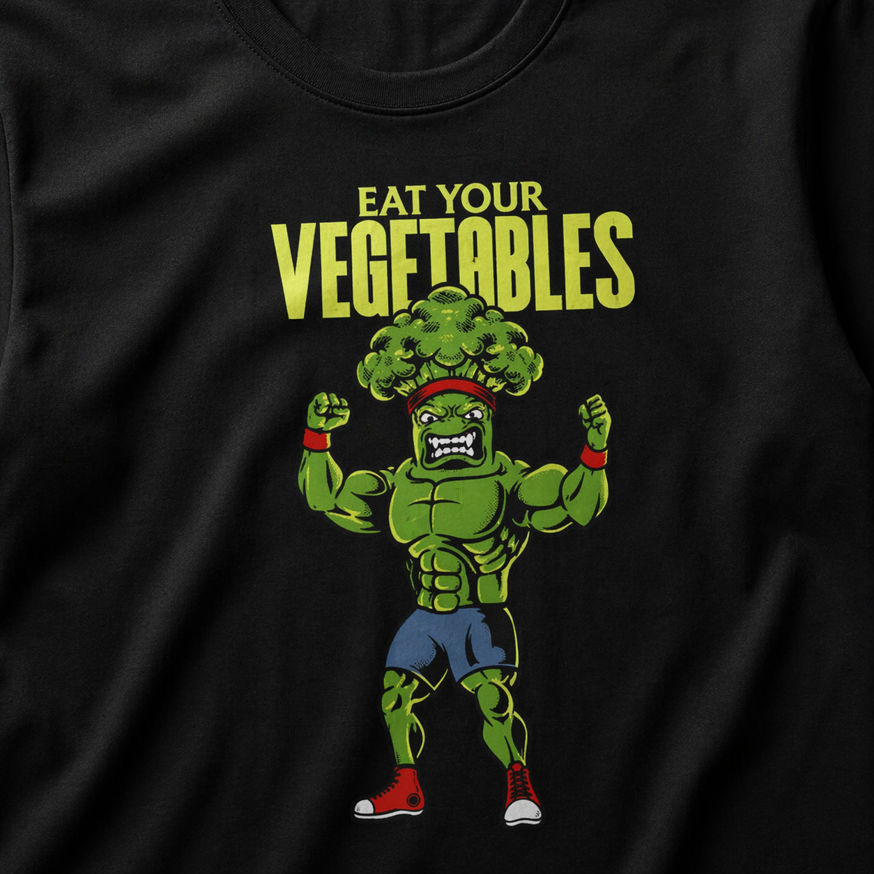Eat Your Vegetables T-Shirt For Man