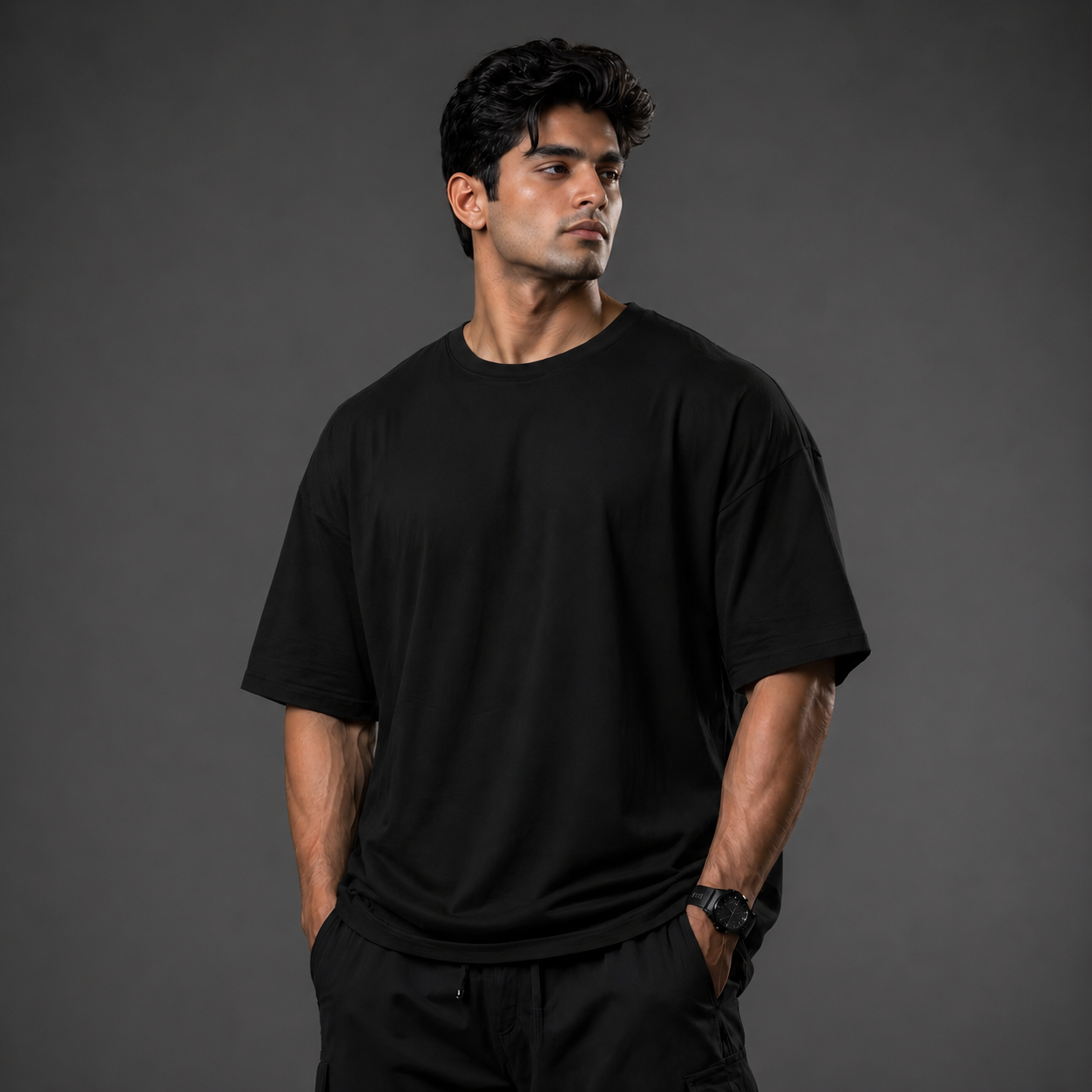 Deadlift For Life Oversized T-Shirt Black