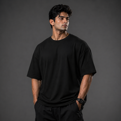 Deadlift For Life Oversized T-Shirt Black
